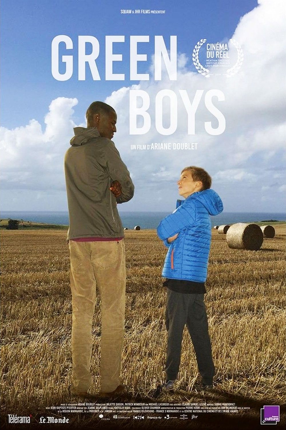 Affiche « Green Boys » d’Ariane Doublet.