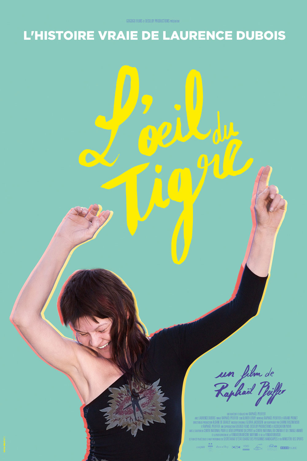 Affiche « L’œil du tigre » de Raphaël Pfeiffer.