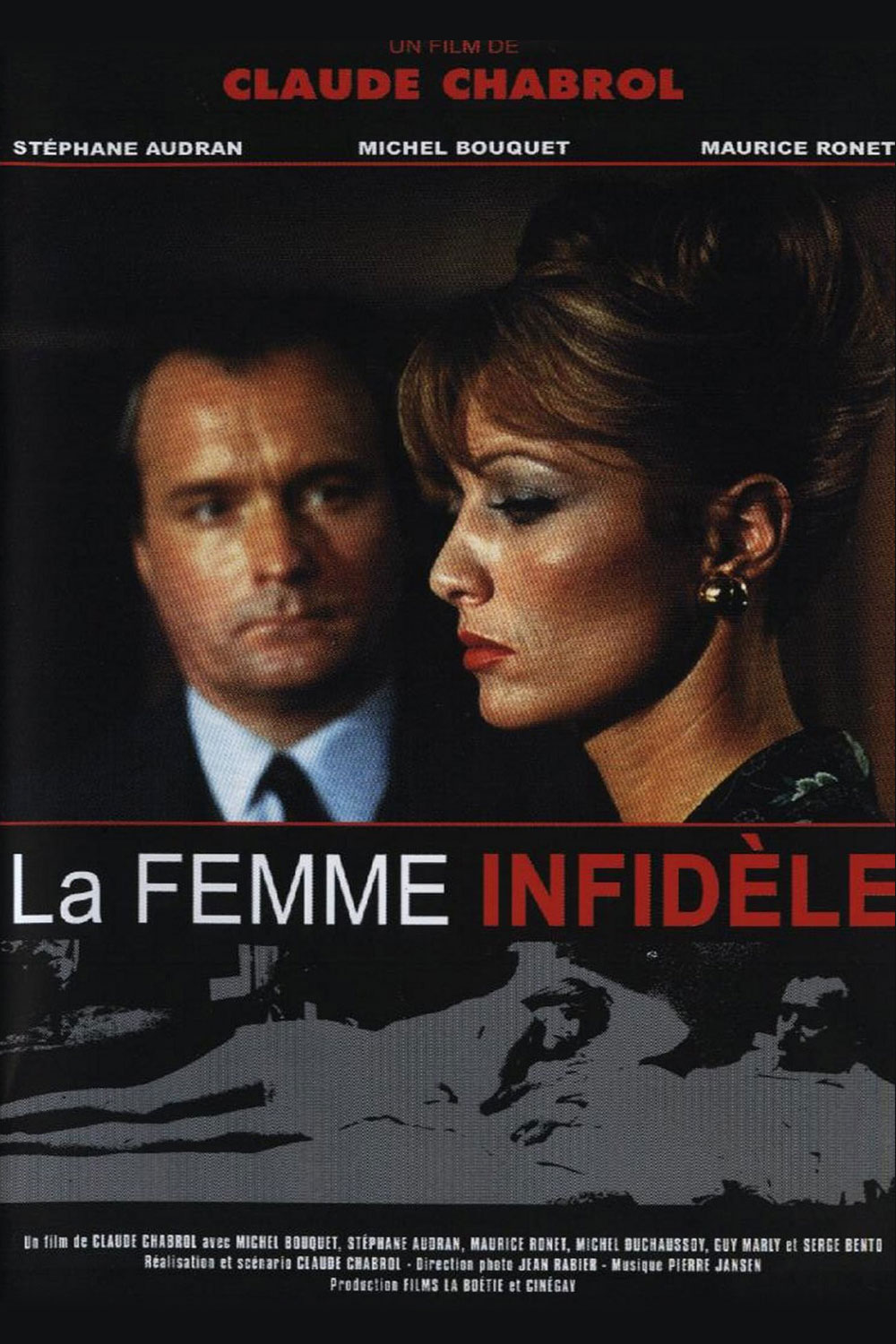 Affiche « La femme Infidèle » de Claude Chabrol.