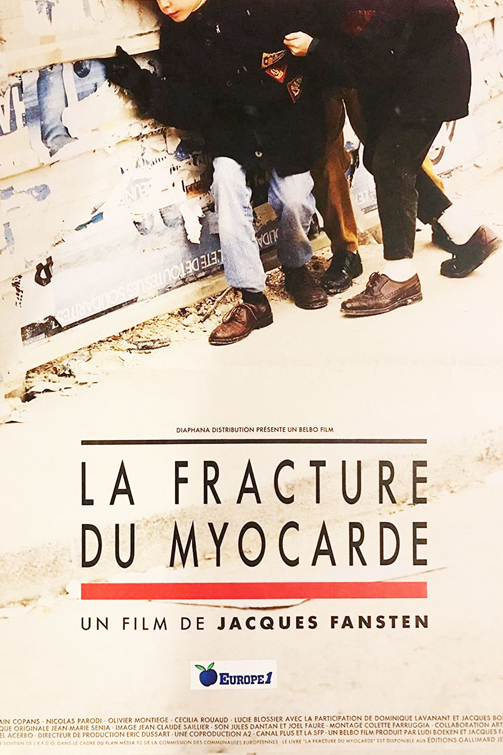 Affiche « La fracture du myocarde » de Jacques Fansten