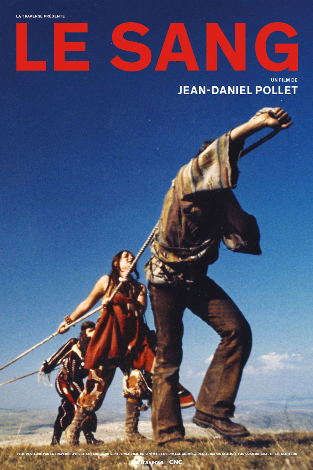 Affiche « Le Sang » de Jean-Daniel Pollet.