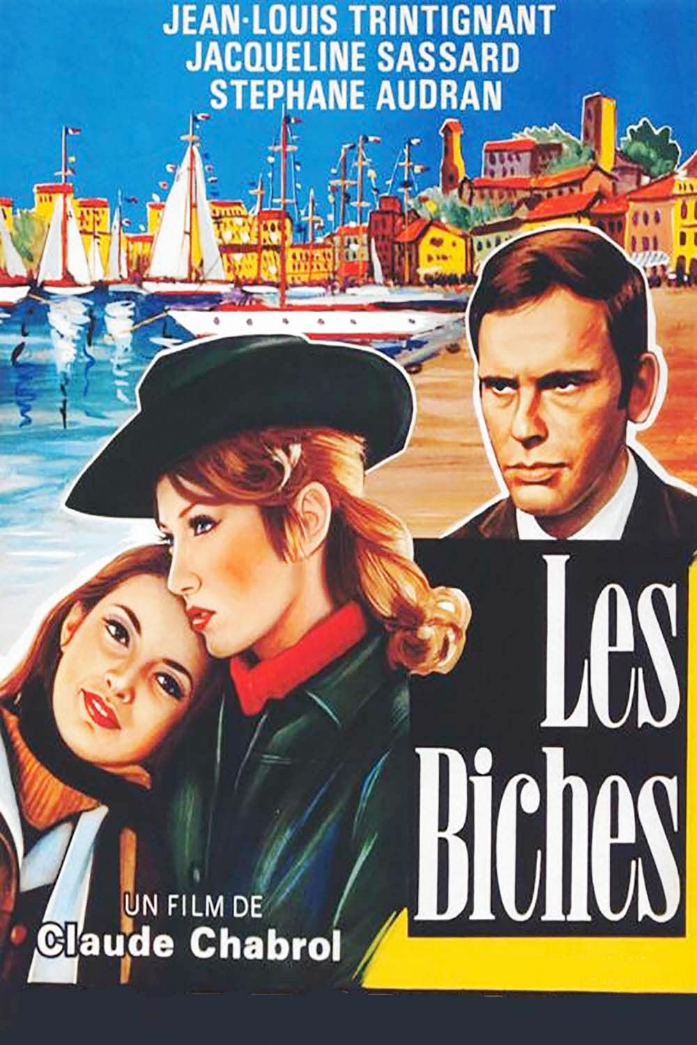 Affiche « Les Biches » de Claude Chabrol.